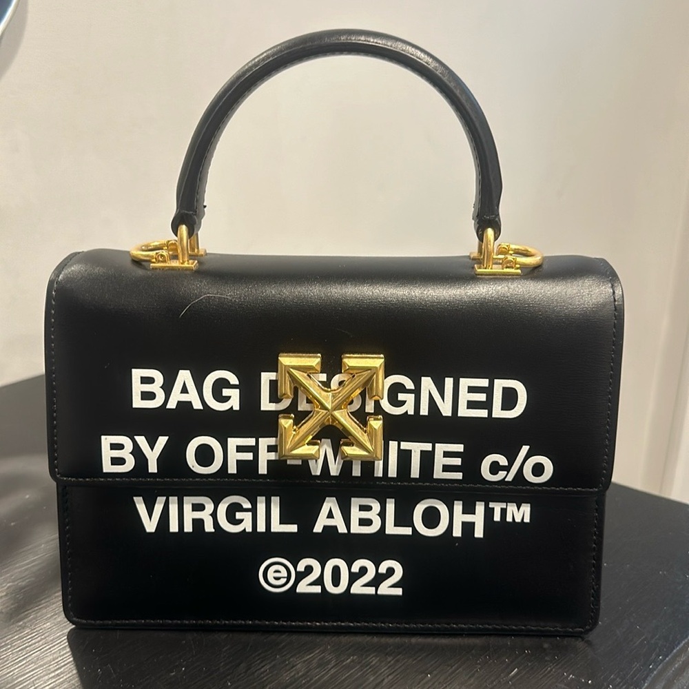 Off-white Jitney black limited edition bag